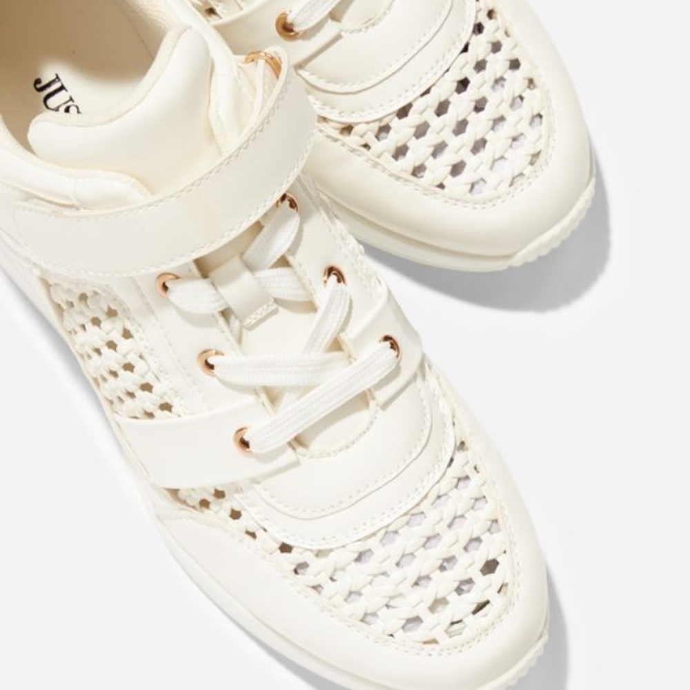 Kahail Woven Wedged Sneakers 🔥